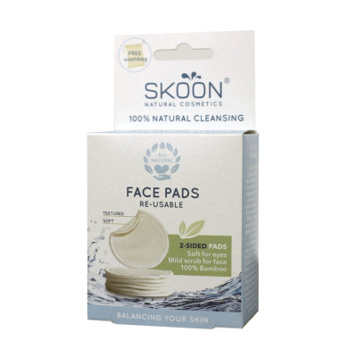 Skoon Reusable Face Pads (7 pads & FREE washbag)